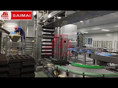 Roti Hamburger Roti / Toast Produksi Line, Proofing, Routing, Campuran, Baking, Depanner