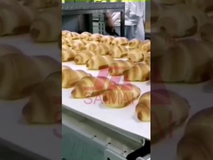 Garis Produksi Roti Croissant, Roti Hamburger/Roti Roti, Roti Cetakan.