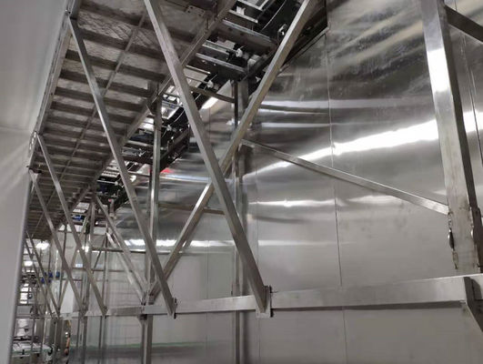 ISO9001 PLC Control Recirculating Airflow System Bread Proofer