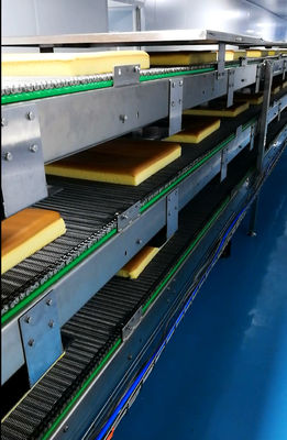 Flip Over Depanner Nagasaki Cake Automatic Cake Production Line