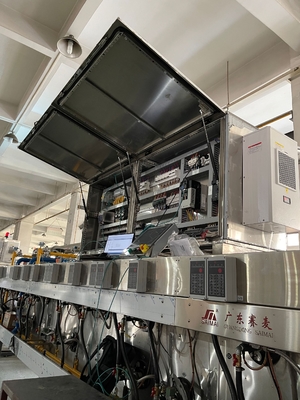 ISO 9000 Disetujui Set Point Direct Gas Fired Oven Penghematan Energi