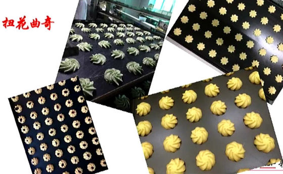 Mesin Cookie Komersial Sirkulasi Udara Panas Tidak Langsung Turnkey