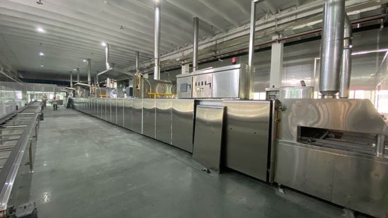 Continuous 1000 Kg/H 220V Potato Chip Granola Production Line