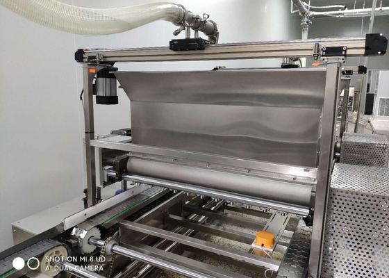 Flip Over Depanner Nagasaki Cake Lini Produksi Kue Otomatis