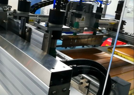PLC 304 Stainless Steel Lini Produksi Kue Castella Terus Menerus